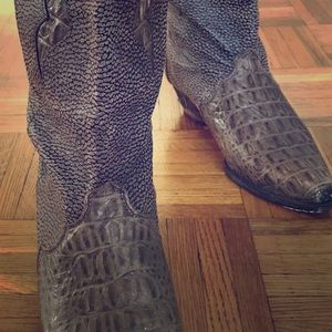 Dingo alligator boots